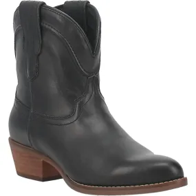 Seguaro Black V-Cut Leather Boots (DS) - BACKORDER 2/25/24