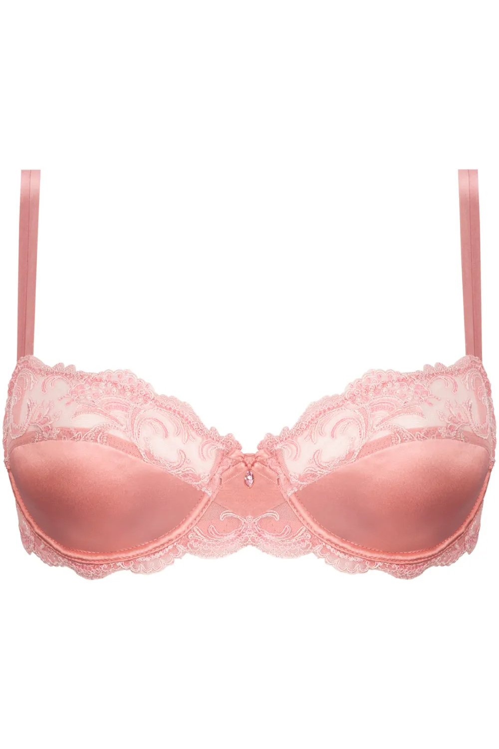 Silk Half Cup Bra Shimmer