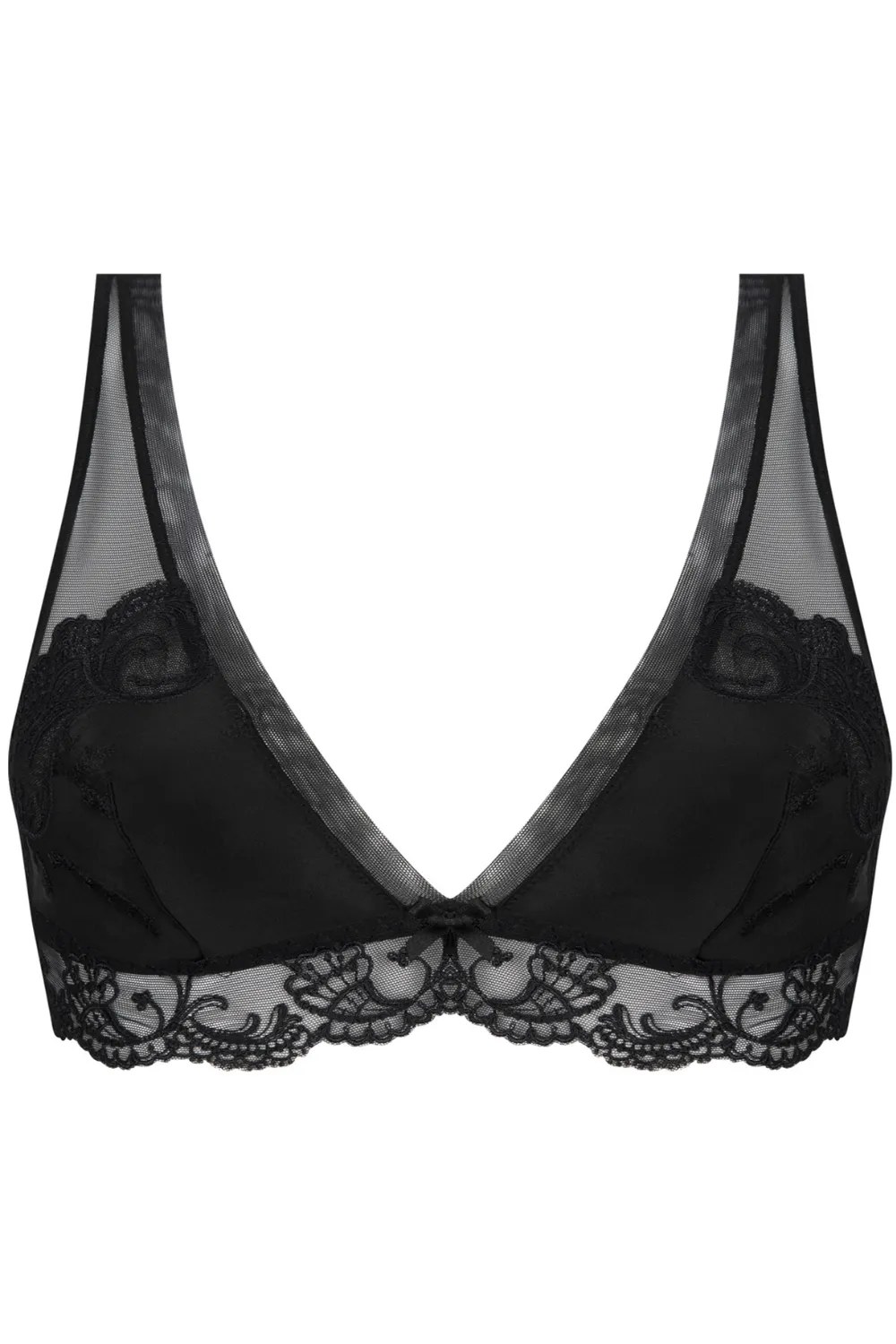 Silk Non-Wired Triangle Bra