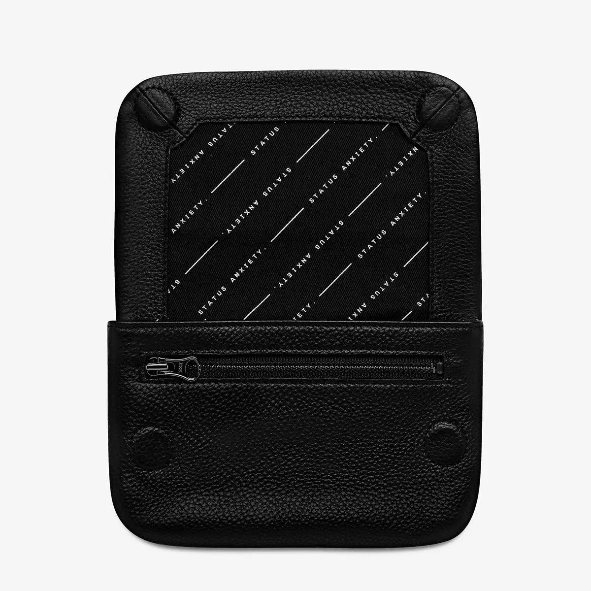 Status Anxiety - Black Impermanent Wallet