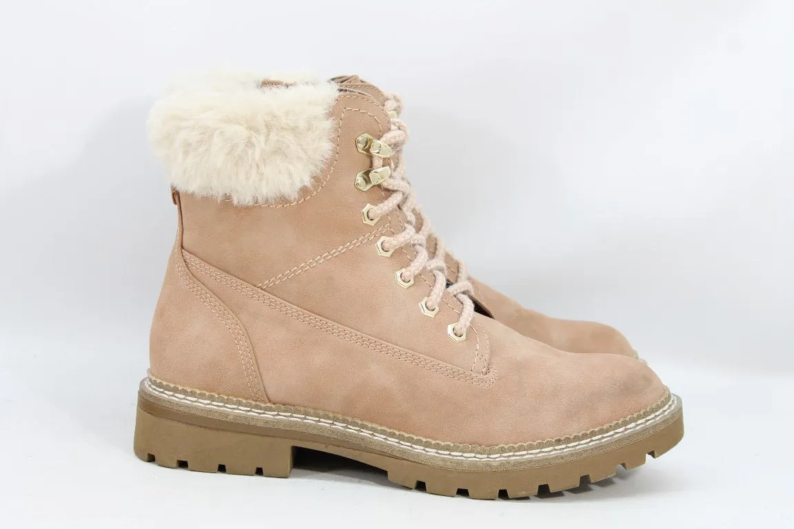 Steve Madden Alaska Women's Nude Hiking Boots - Size 8 Medium (ZAP18301)