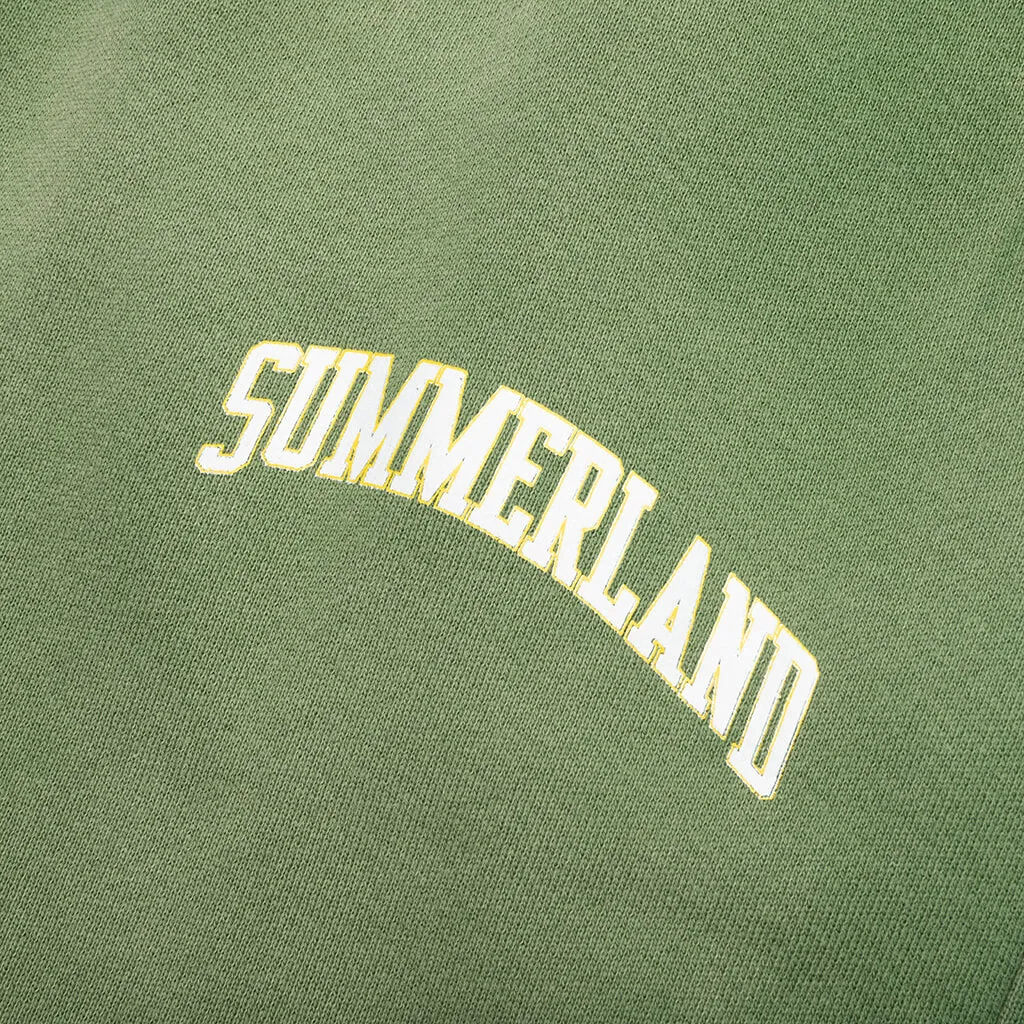 Summerland Collegiate Baggy Sweatpants, Vintage Seaweed