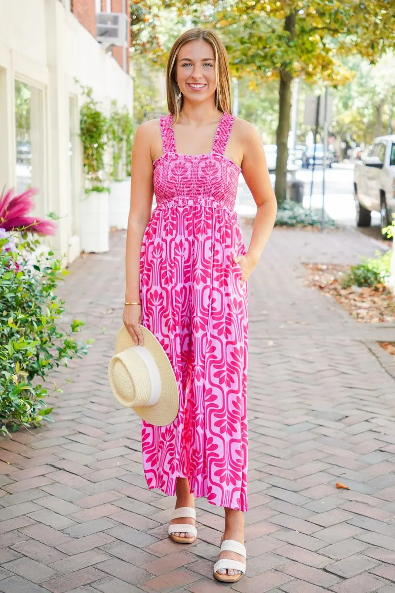 Sweet Peony floral jumpsuit