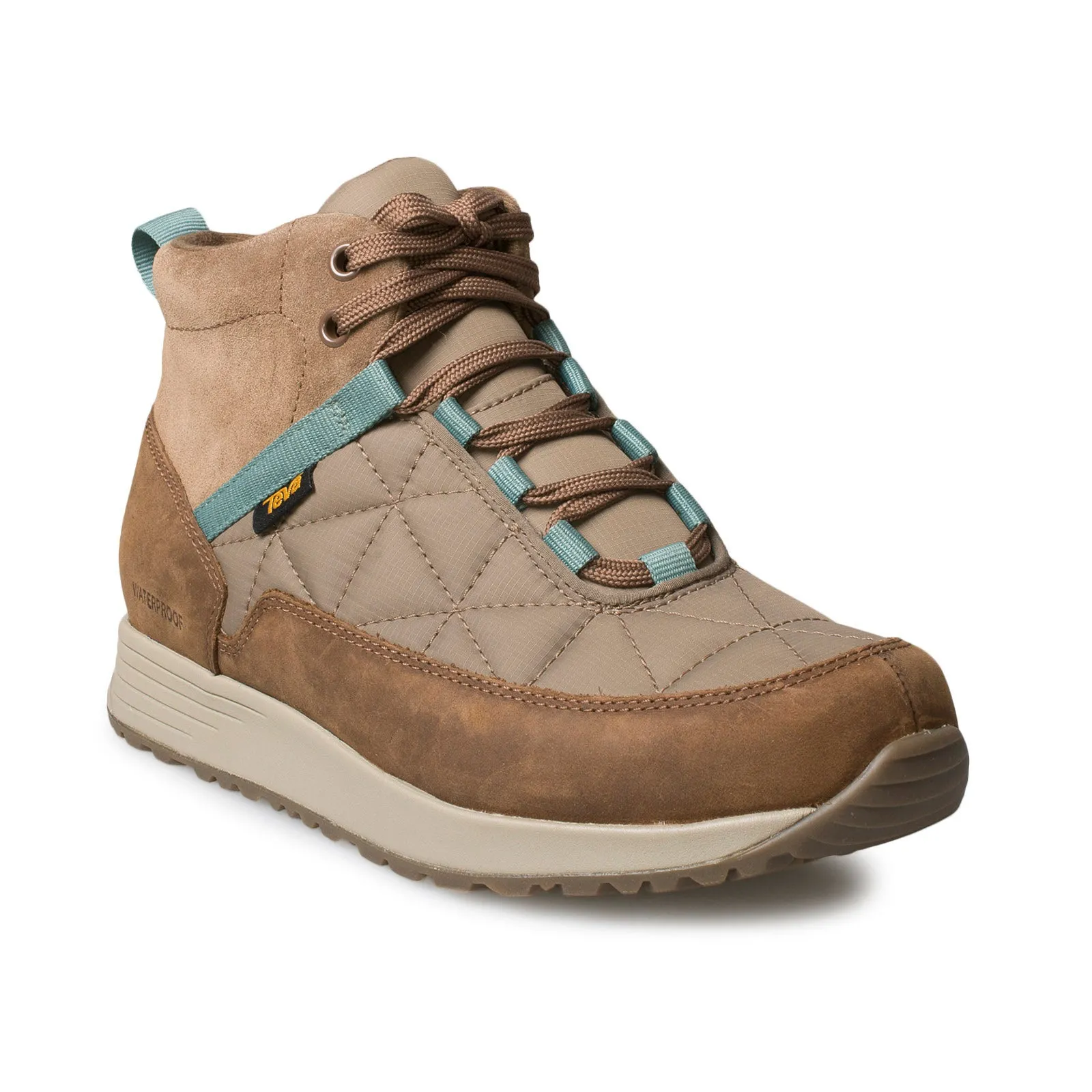 Teva Ember Commute Waterproof Women's Shoes - Bison/Chocolate Chip