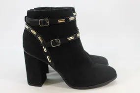 Thalia Sodi Terrie Womens Black Boots Size 7M