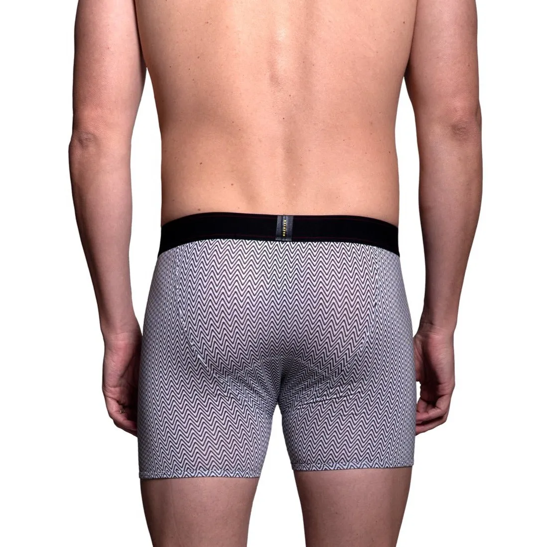 The Herringbone Boxer Brief: Exquisite Design, Ultimate Comfort