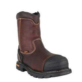 Thorogood GEN-Flex2 Series 8 Brown Composite Safety Toe Side-zip Wellington 804-4440