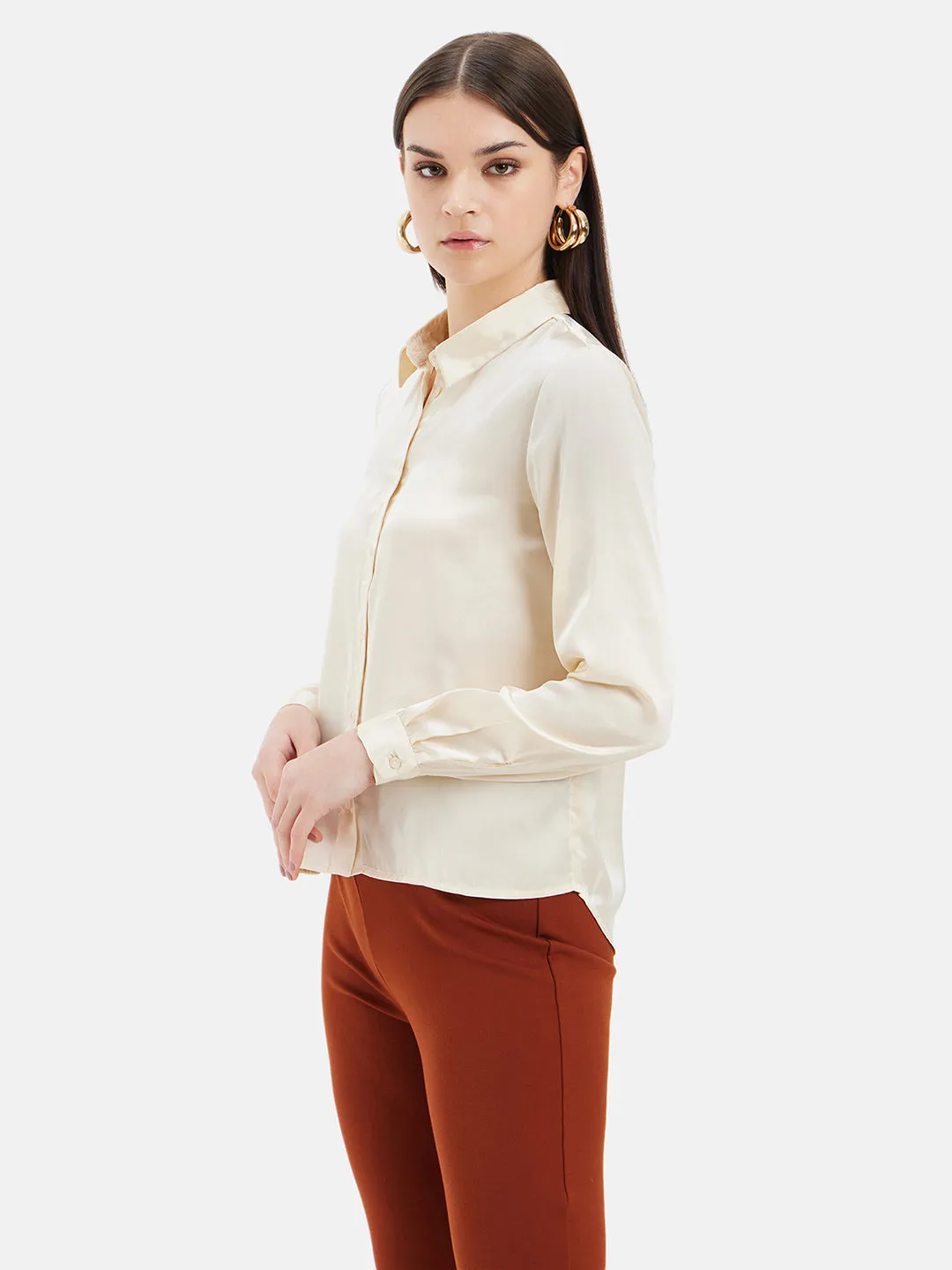 Tia Satin Shirt