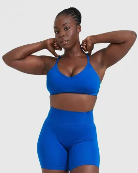 Timeless Cobalt Strappy Bralette