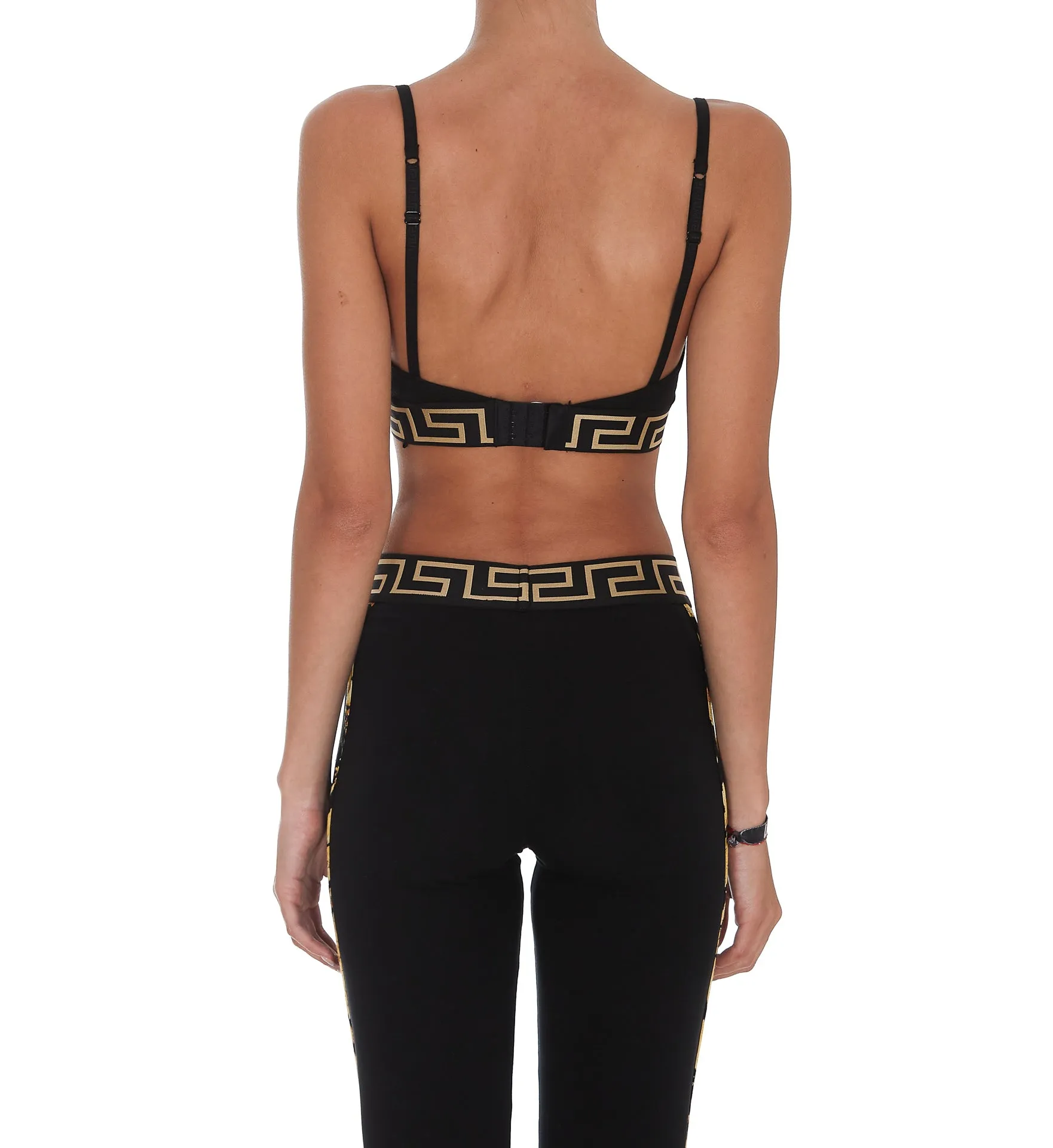 Versace Bralette with Greca Border