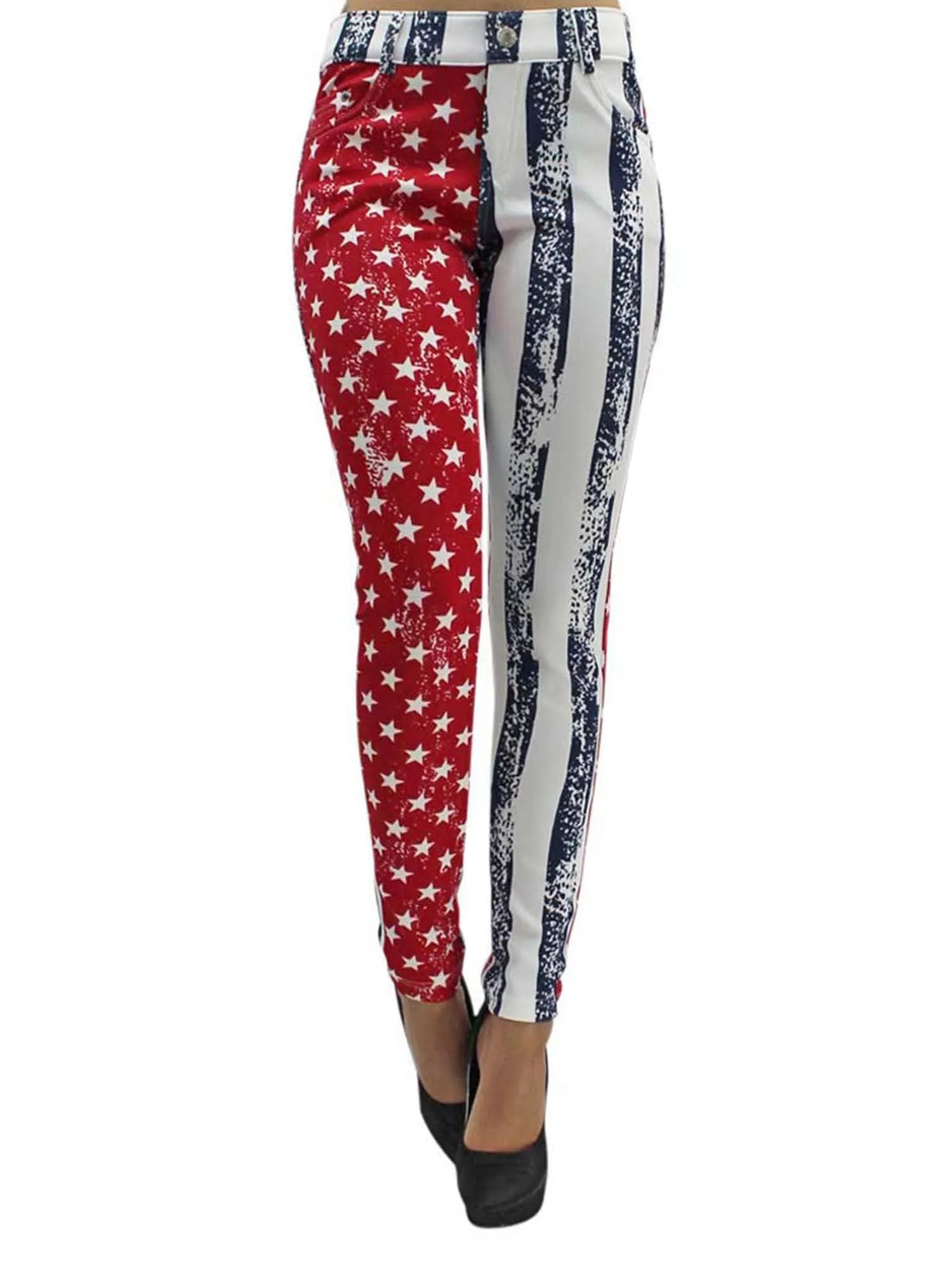 Vintage American Flag Leggings - Small/Medium Size