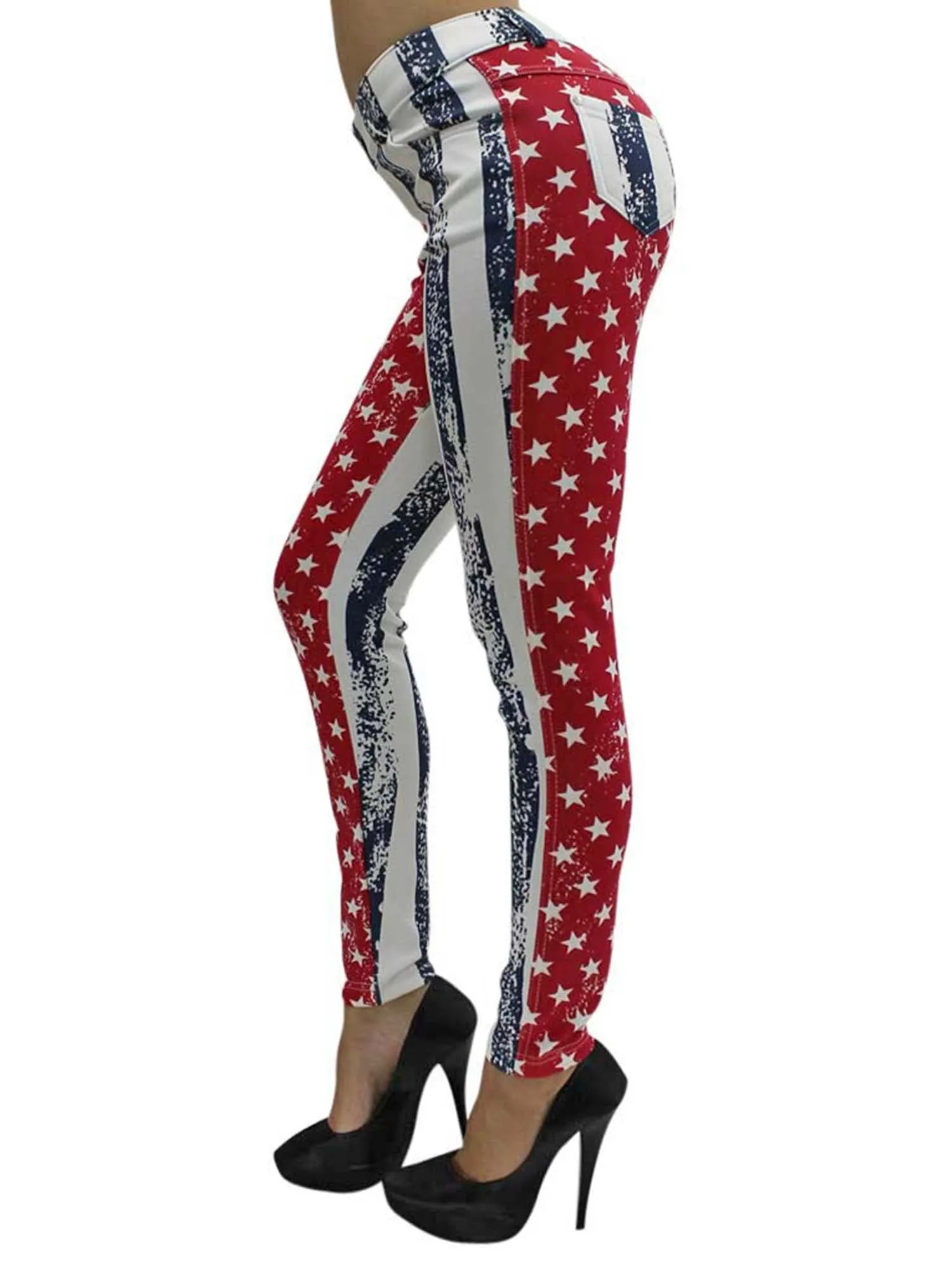 Vintage American Flag Leggings - Small/Medium Size