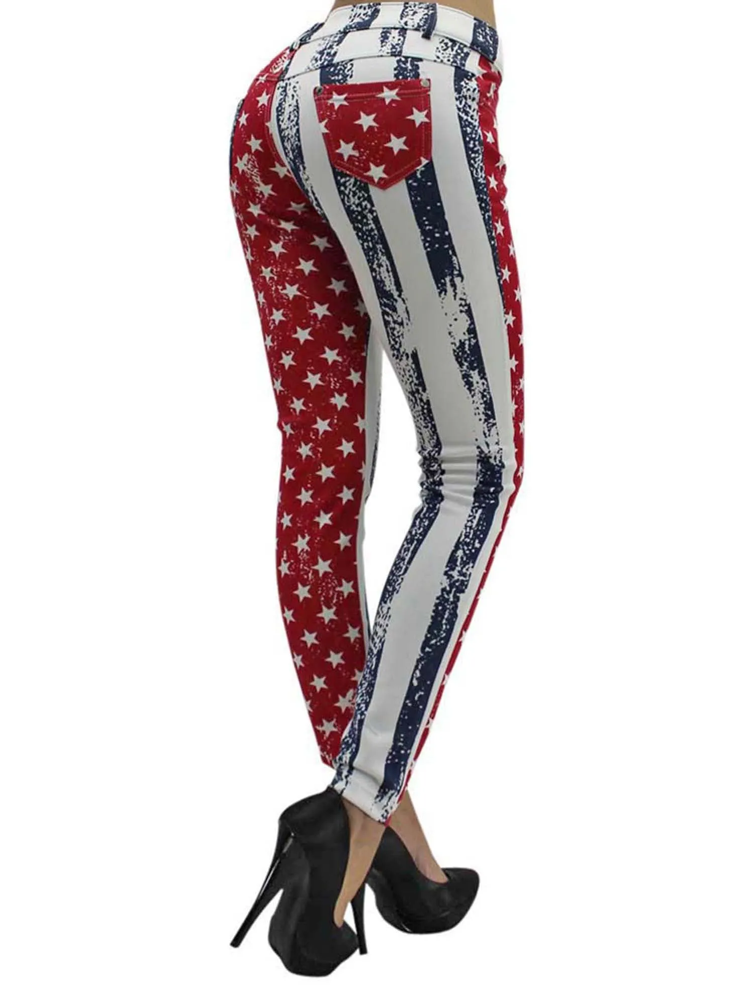 Vintage American Flag Leggings - Small/Medium Size