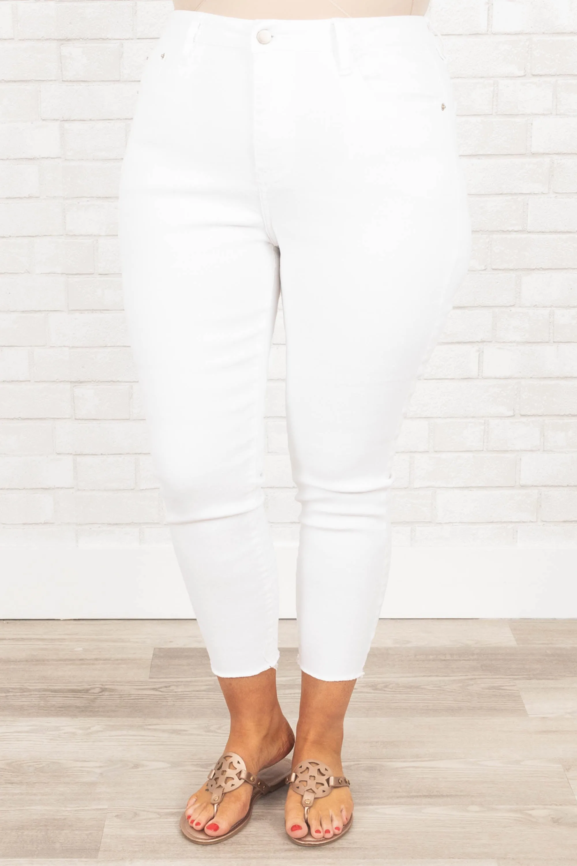 White Moment Jeans - Own Your Moment Brand