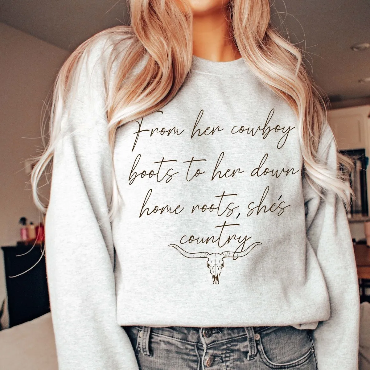 Wholesale Sweatshirt - Fast Shipping - Cowboy Boots