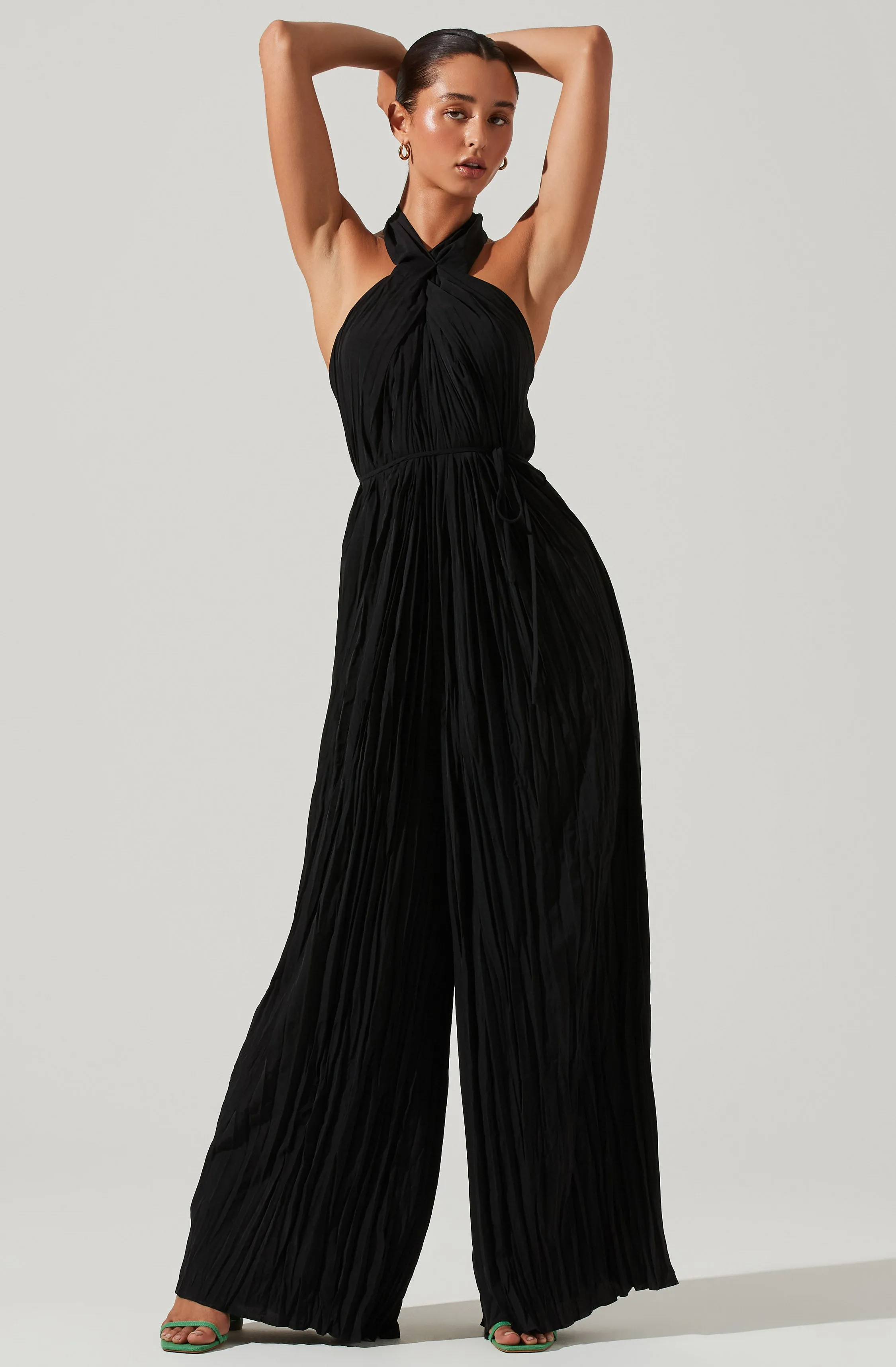 Wide Leg Jumpsuit - Damia Halter