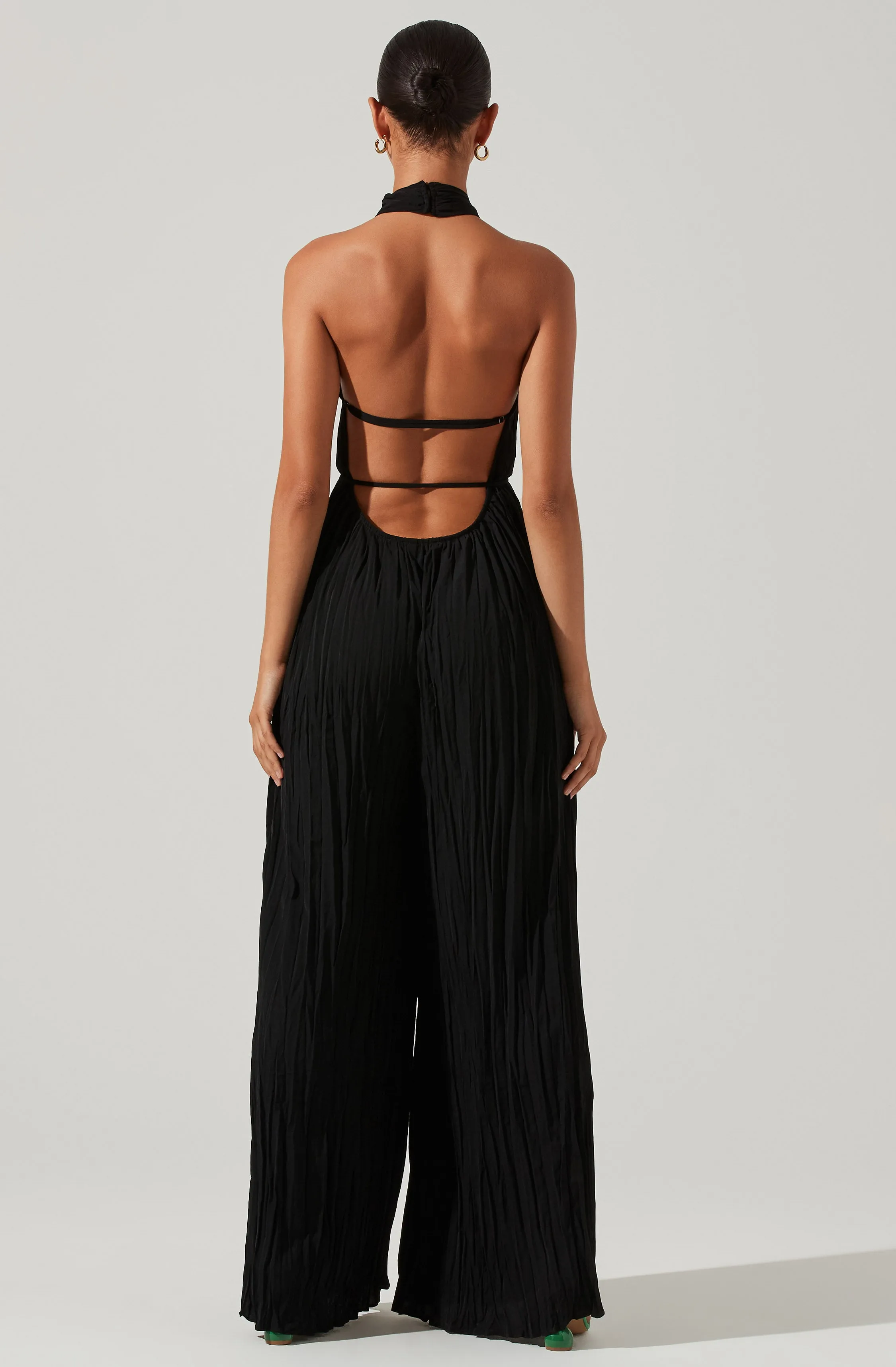 Wide Leg Jumpsuit - Damia Halter