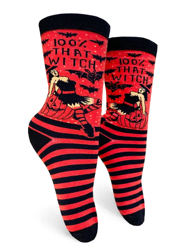 Witch Crew Socks for Women