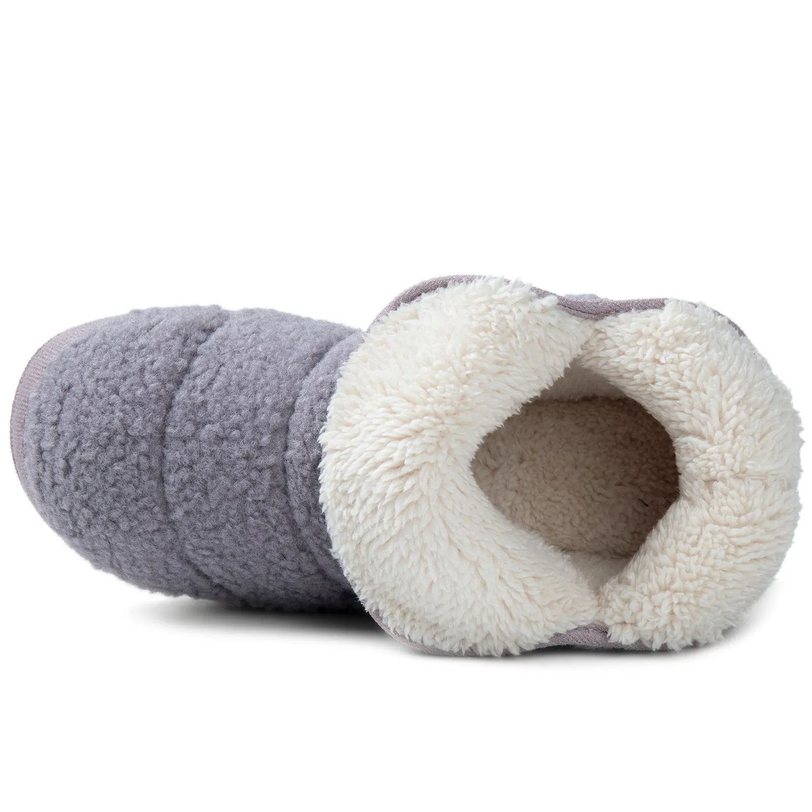 Women's Fuzzy Fleece House Bootie | Ladies' Memory Foam Slipper