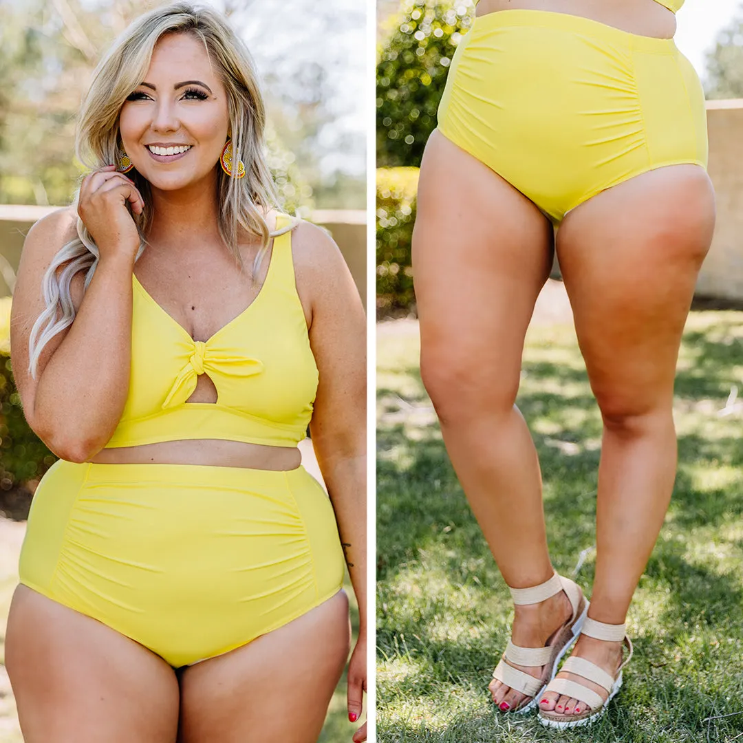 Yellow Summer Swim Bottom - Sun-Filled Collection