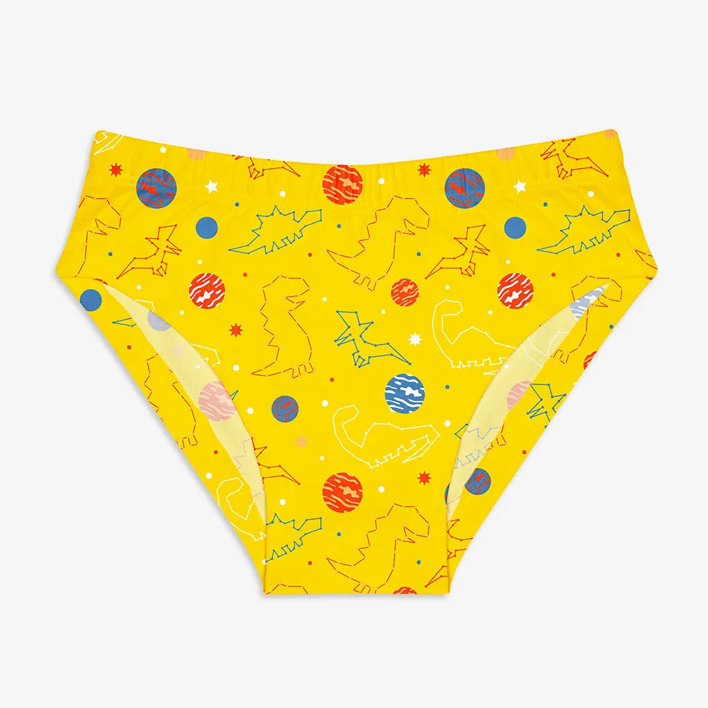 Young Girls' 3-Pack Dinosaur Briefs