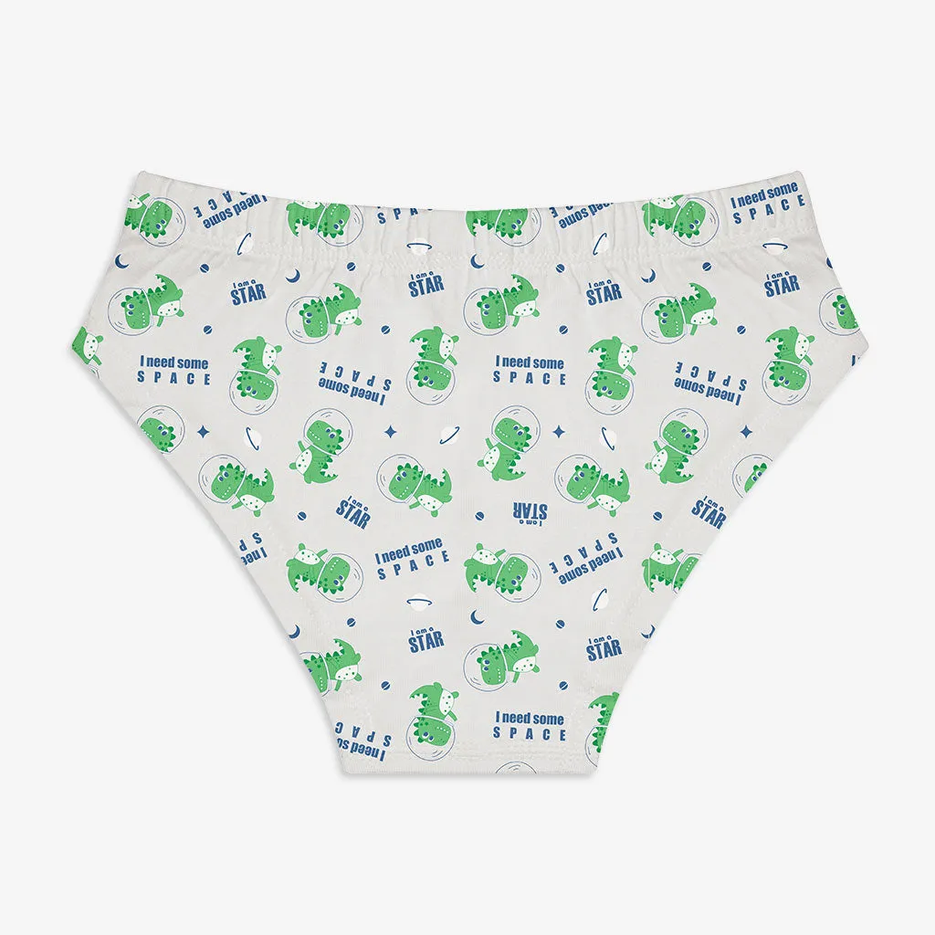 Young Girls' 3-Pack Dinosaur Briefs